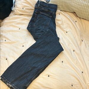 Wrangler Blue Straight Jeans Classic Denim